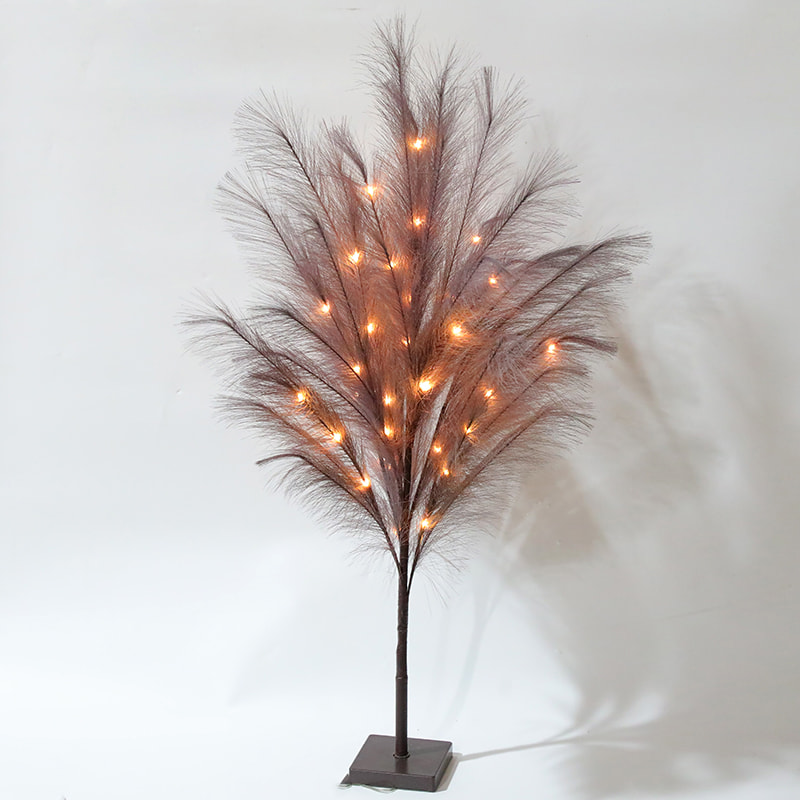 Floral Effect Simulated Patented Pampas Grass LED Living Room Decorative Light