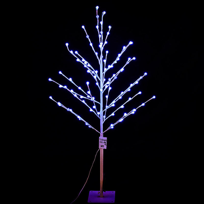 LED Spherical Artificial Luminous Tree Light Indoor And Outdoor Party Yard Holiday Decoration