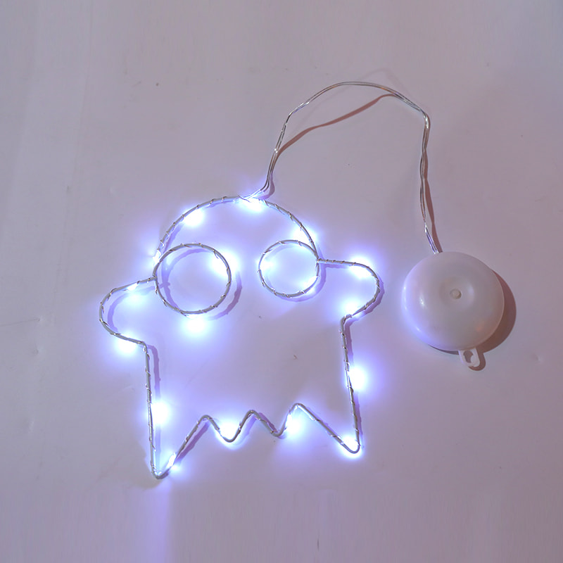 Halloween Themed Little Devil Neon Decoration Light LED Luminous Pendant