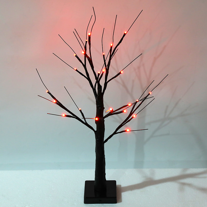 LED Artificial Table Tree Lamp Living Room And Bedroom Decoration