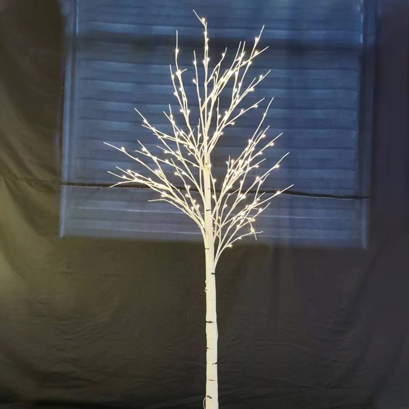 LED Luminous Tree Room Forest Decoration Birch Tree Light